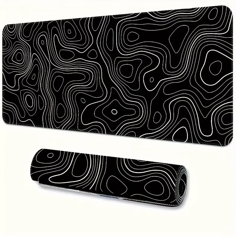 1PC Large Mouse Pads for Desk, Gaming Mouse Pad, Mouse Pad with Stitched Edges and Non-Slip Rubber Base, Extended Mouse Pad